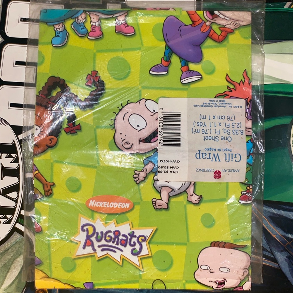 Nickelodeon Rugrats Gift Wrap